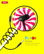 Earphones with the Simple Is Beauty design Headphones Black Earbuds with Mic