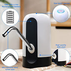 Hotmelt High-quality Automatic Wireless Water Can Dispenser Pump with USB Charging for Up to 25 Liter Universal Bottle Can