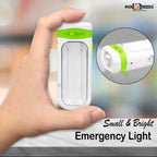 Purchase this 7-cm green, rechargeable LED floor lantern lamp light torch for your home emergency.