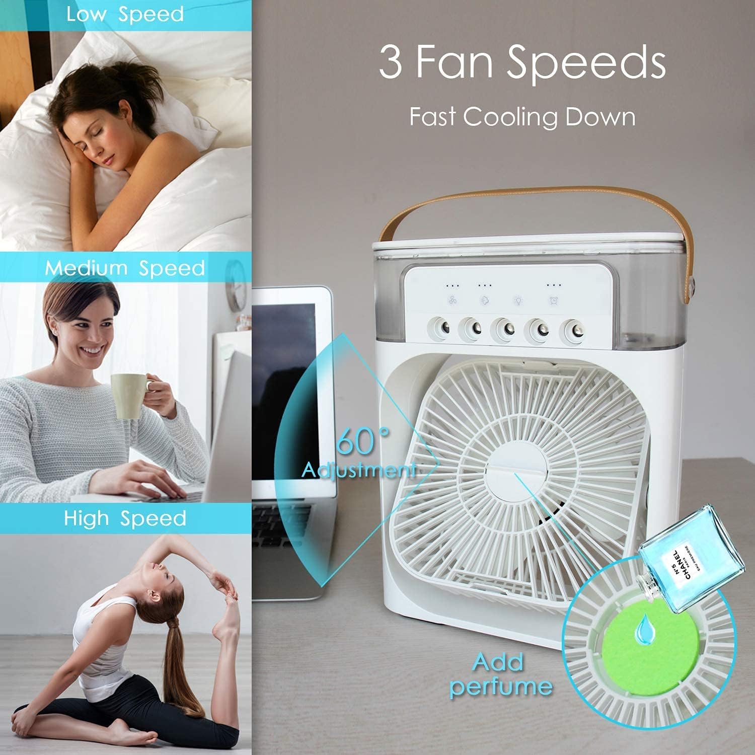 Compact air conditioners for home offices with tiny coolers and portable air conditioners