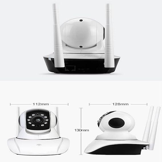 Wise wear Camera with 2-Way Audio with Double Antenna