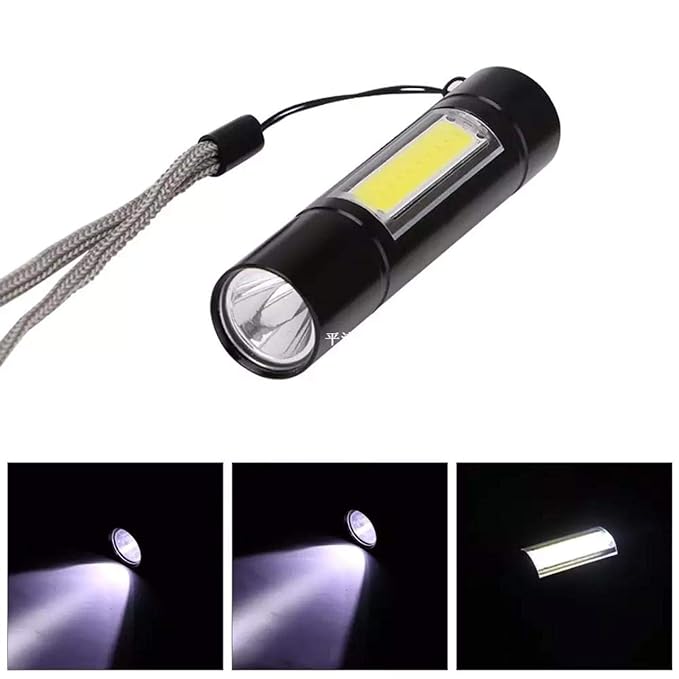 USB-Powered Magnifying LED Light Torch
