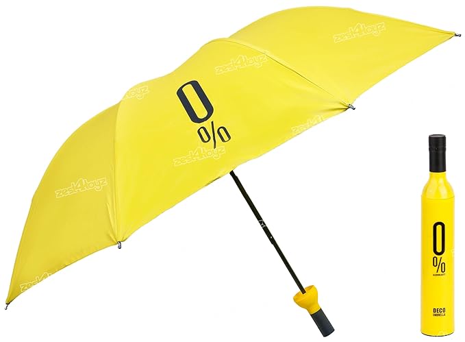 Rain, windproof, and sun protection umbrella in a bottle case box for men, women, girls, and children