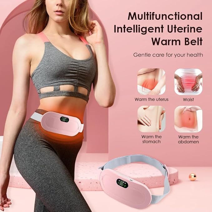 Kidara Period Cramp Relief Massager & Heating Pad Simulator