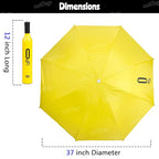 Rain, windproof, and sun protection umbrella in a bottle case box for men, women, girls, and children