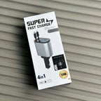 120W Super Fast Charging Car Adapter