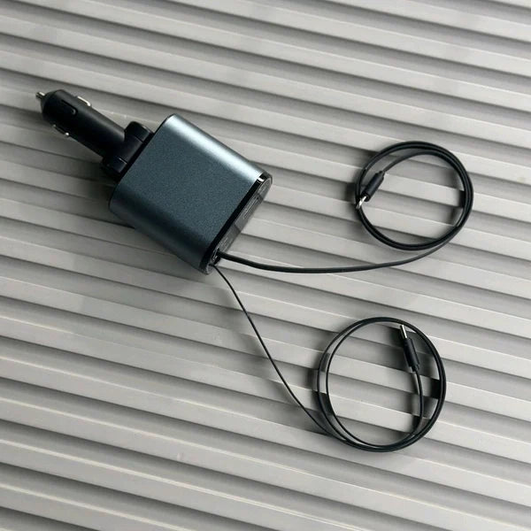 120W Super Fast Charging Car Adapter