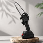 48V Cordless Mini Chainsaw – 15CM Guide Bar | 2 Batteries Included