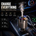 5 in 1 Fragrance Car charger/ Starlight Car Charger Starry Sky Ambient Light Compatible with iPhone & Android