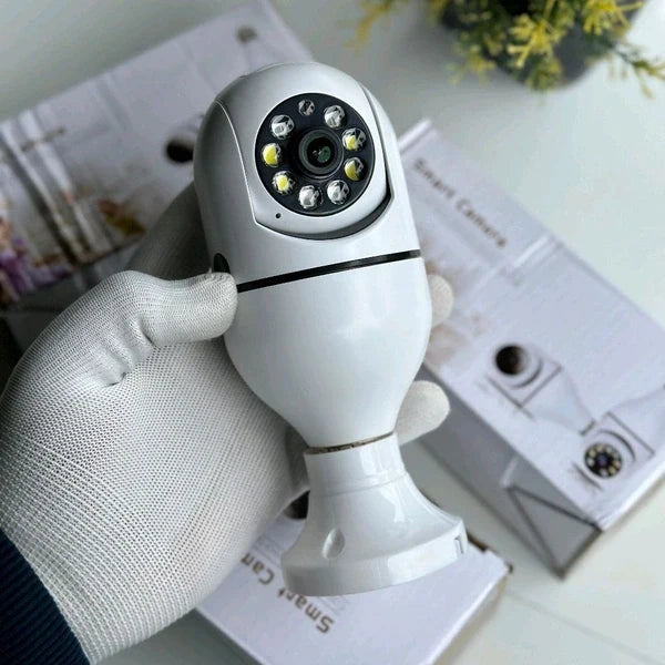 Smart Security , Bulb WiFi Camera Combo