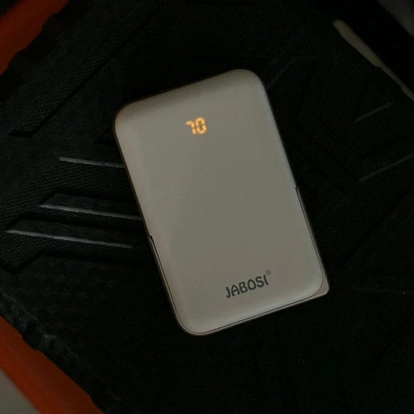 JABOSI Magnetic 15W Wireless Power Bank with Foldable Stand