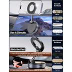 NP-V16 Smart Vacuum Suction Phone Stand