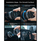 NP-V16 Smart Vacuum Suction Phone Stand