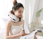 New Rechargeble U-Shaped Travel Neck Massage Pillow