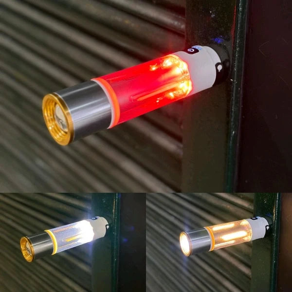 Yesnice YES-666 Multifunctional Camping Flashlight LED Emergency Torch Light for Long Distance