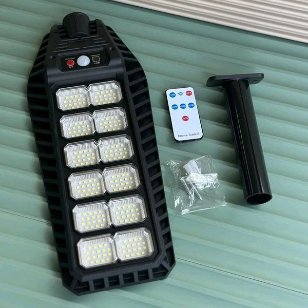 Ultra Bright 300W Solar LED Flood Light | 180 LEDs | Motion Sensor & Remote Control | Outdoor Waterproof IP65