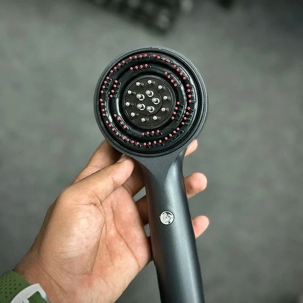 Electric Scalp Massage Comb – With Vibration & LED Therapy