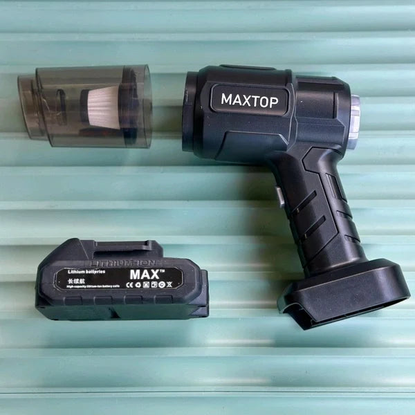 Maxtop Multifunction Wireless Vacuum Cleaner | Portable Handheld Dust Blower for Car, Home & Electronics