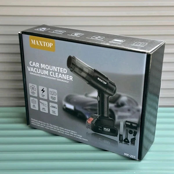 Maxtop Multifunction Wireless Vacuum Cleaner | Portable Handheld Dust Blower for Car, Home & Electronics