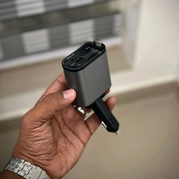Car Charger & Car Holder Combo