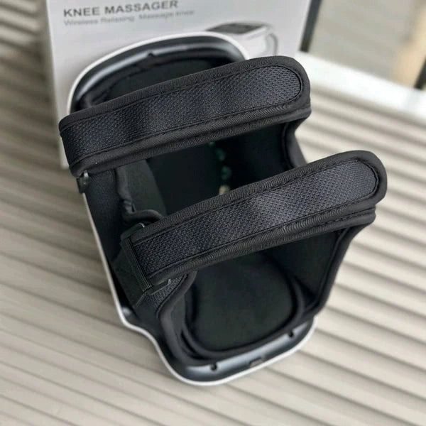 Electric Knee Massager with Heat & Vibration | Wireless Rechargeable Knee Pain Relief Device
