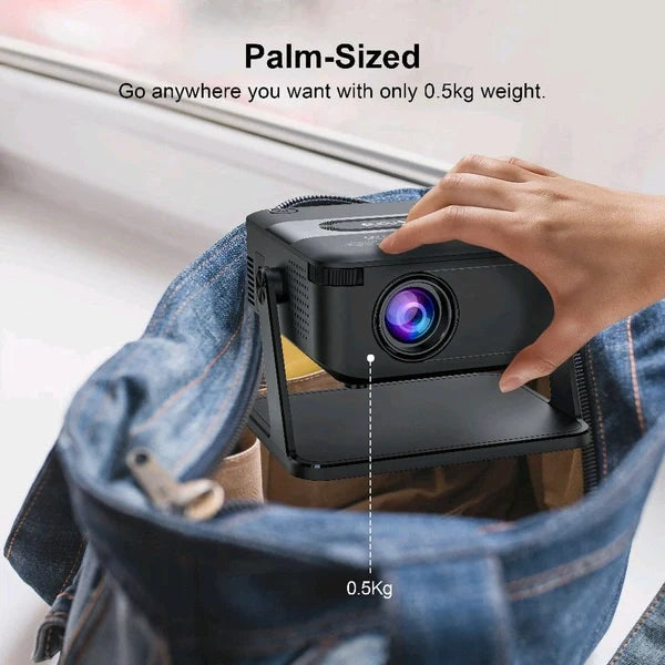 Xnano Mini Portable Projector 4K Support | HDMI Home Cinema Projector | Compact & Adjustable