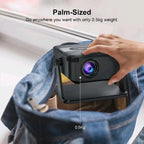 Xnano Mini Portable Projector 4K Support | HDMI Home Cinema Projector | Compact & Adjustable