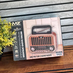 MZ S666 Retro Radio Speaker – AM/FM/SW Multi-Band Wireless Speaker