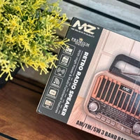 MZ S666 Retro Radio Speaker – AM/FM/SW Multi-Band Wireless Speaker
