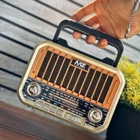 MZ S666 Retro Radio Speaker – AM/FM/SW Multi-Band Wireless Speaker