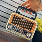 MZ S666 Retro Radio Speaker – AM/FM/SW Multi-Band Wireless Speaker