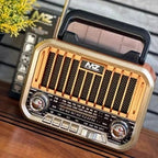 MZ S666 Retro Radio Speaker – AM/FM/SW Multi-Band Wireless Speaker