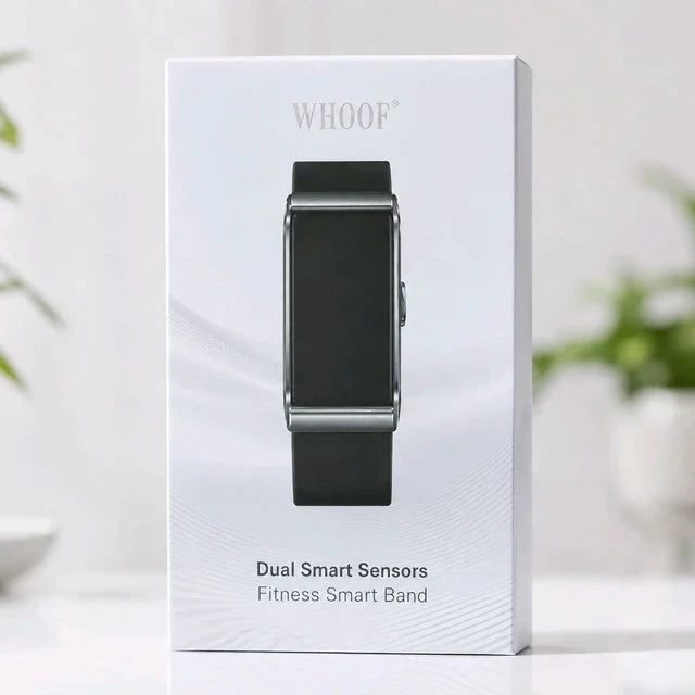 WHOOF® Smart Fitness Band with Dual Sensors & Activity Tracking