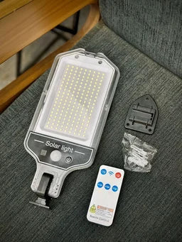 Solar Street Light & Smart WiFi Camera Combo | Outdoor Security & Bright LED Lighting