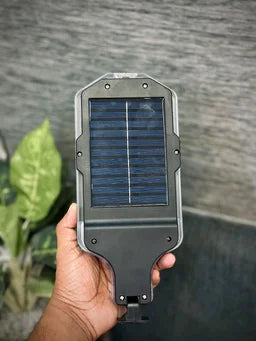Solar Street Light & Smart WiFi Camera Combo | Outdoor Security & Bright LED Lighting