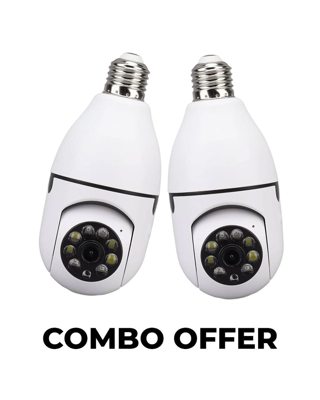 Smart Security , Bulb WiFi Camera Combo