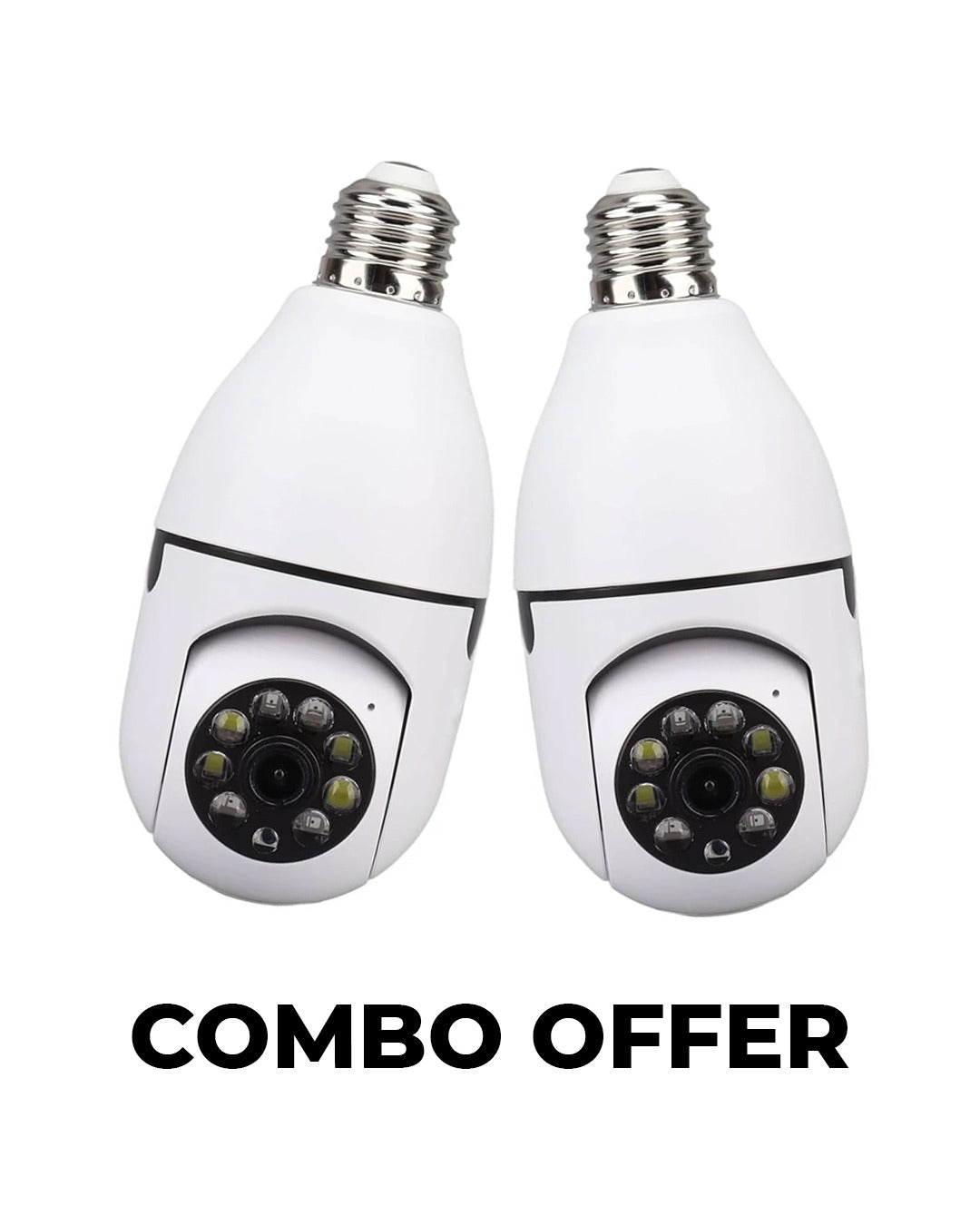 Smart Security , Bulb WiFi Camera Combo