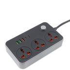 Hitage EW-41 Pro Power Strip | 2000W | 3 Power Sockets