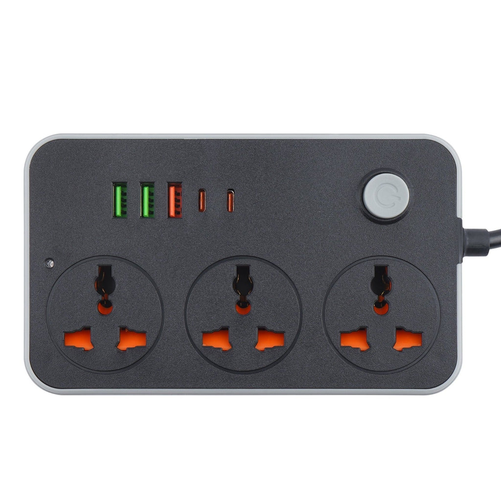 Hitage EW-41 Pro Power Strip | 2000W | 3 Power Sockets