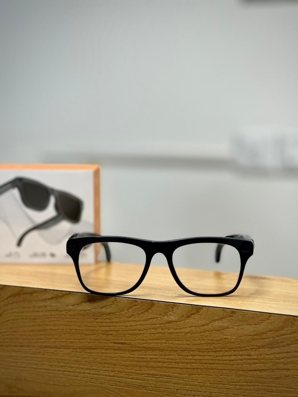 AI Smart Glasses with HD Camera & Voice Features, 3 Lens Set | Bluetooth | Hands-Free Experience
