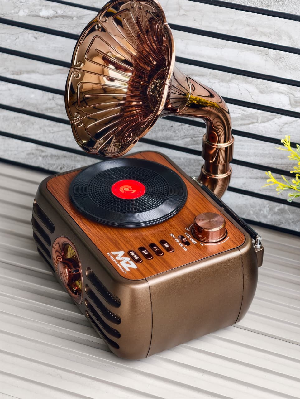 MZ SERIES A RETRO RADIO SPEAKER (Model M305)